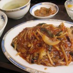 豚肉の中華風味噌炒め