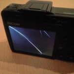 リコー GX100 液晶割れ